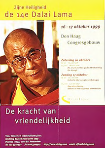 32866 Bezoek Dalai Lama aan Nederland, 1999