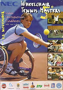 32880 Kampioenschappen rolstoeltennis in Indoor Sportcentrum Eindhoven, 1999