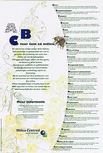 32902 Milieu ABC voor een milieubewuste tuin Trefwoorden: , milieu,, 1999
