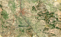 56644 Topografische kaart Helmond nr. 671, waarop de omgeving van Stiphout, Mierlo en Helmond is aangegeven, verkend in ...