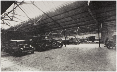 69127 Interieur autogarage N.V. Van der Meulen-Ansems, 1930