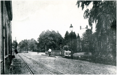 99041 Dommelstraat met Dommelbrug, richting 'Villapark', ca. 1925