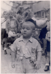 125073 Een serie foto's die een overzicht geeft van de bevijdingsfeesten in de Margrietstraat in Eindhoven, 1944 - 1960