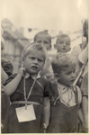 125074 Een serie foto's die een overzicht geeft van de bevijdingsfeesten in de Margrietstraat in Eindhoven, 1944 - 1960