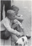 125114 Een serie foto's die een overzicht geeft van de bevijdingsfeesten in de Margrietstraat in Eindhoven, 1944 - 1960