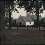130383 Kapel O.L. Vrouw van 't Zand gezien vanaf de Brink, Zandoerle, 1986 - 1987