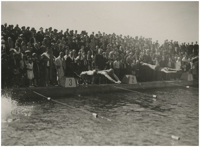 130949 Wedstrijdzwemmen, geen informatie bekend, 1925 - 1935