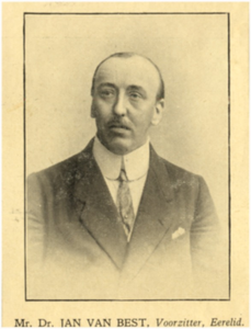 145054 Johannes van Best, gemeenteraadslid / wethouder, ca. 1925