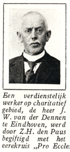 145162 Johannes Wilhelmus van der Dennen, koopman, 1927