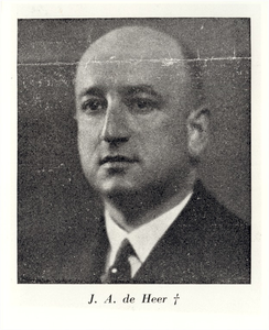 145292 Jocques Arnoldus de Heer: fabrikant, oprichter, direkteur Tweka-fabrieken, ca. 1955