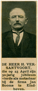 145866 Hendricus Versantvoort: metselaar, ca. 1920