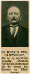 145866 Hendricus Versantvoort: metselaar, ca. 1920