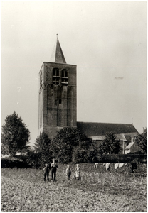 148154 Oude Toren, daterend uit de 15e eeuw, Kerkdreef, ca. 1935