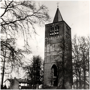 148161 Oude Toren, daterend uit de 15e eeuw, Kerkdreef, ca. 1980
