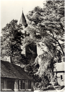 148165 Oude Toren, daterend uit de 15e eeuw, Kerkdreef, ca. 1970 - 1980