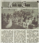 149074 Een klassenfoto van de Lagere school R.K.-meisjesschool, Heezerweg 347, 1954 - 1955