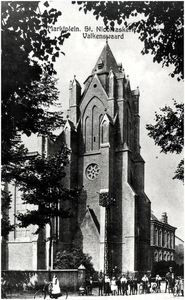 149493 St. Nicolaaskerk, Markt. Het kerkgebouw voor de vernieuwing ( 1928 ), ca. 1915