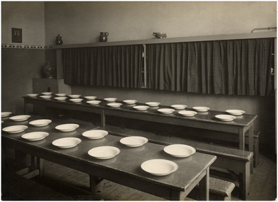 188032 Eet- en recreatiezaal van de Ambachtsschool, 1940