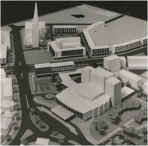 192890 Maquette van de Stadsschouwburg, 1960