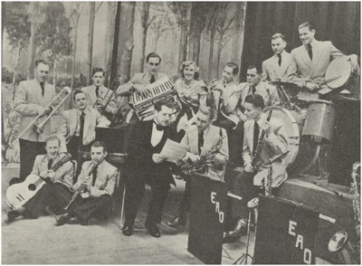 193118 Leden van het Eindhovens Amusements Orkest (E.A.O.), 02-1951