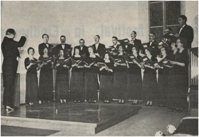 193176 Leden van het Eindhovens kamerkoor, 1966