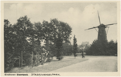 193864 Stadswandelpark, met op de achtergrond de Molen van Grootel, 1935
