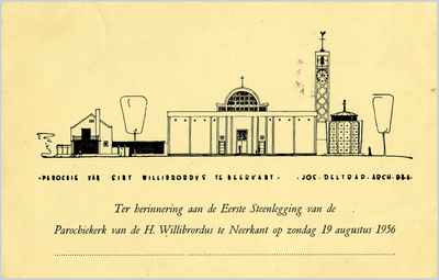 227100 R.K. St. Willibrordus kerk, Dorpsstraat 29, 19-08-1956