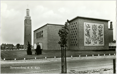227198 RK OLV ten Hemelopnemingkerk en parochiehuis, Nieuwendijk 36, 1957 - 1970