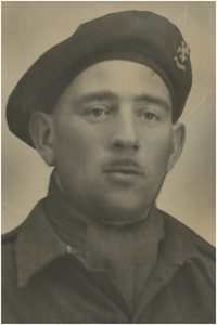 250505 L.J. Somers : militair in uniform, 1940 - 1950