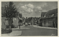 253658 Wouwermanstraat, vroeger was dit de Rembrandtstraat. Links is de Frans Halsstraat. Rechtdoor ligt de ...