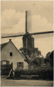 12680 Molenhuis met de in 1928 afgebroken molen, 1912 - 1925
