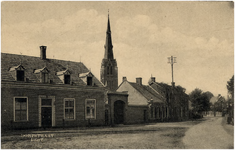 12716 Hoofdstraat, gezien richting kerk,, 1912 - 1925
