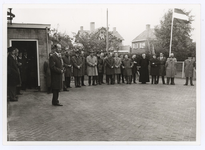 568913 De opening van de nieuwe brandweerkazerne door burgemeester Paul Steinweg, 1965
