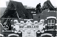 66367 Sloopwerkzaamheden Hof van Holland, Rechtestraat, 1962
