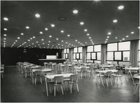 191468 Het interieur : de kantine, 12-12-1962