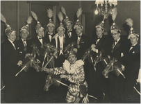 191034 Carnaval: de Prins en de nar, 1951 - 1955