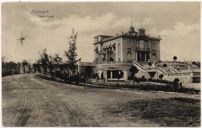 100216 Aarle-Rixtelseweg. Voorzijde en westzijde van het PEApark van fabrikant Piet de wit, 1914 - 17-02-1917