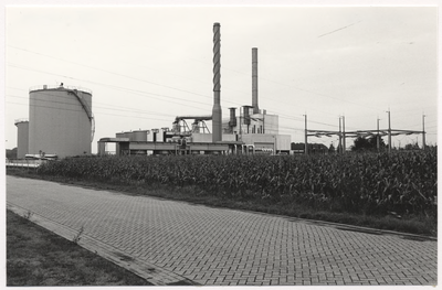 100318 Achterdijk. Warmtekrachtcentrale, 11-09-1984