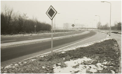 102146 Heeklaan. Gezien vanaf 'Houtsdonk' in de richting ''t Hout', 26-11-1985