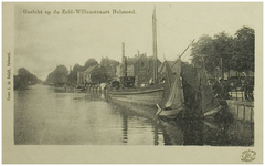 102880 Kanaaldijk N.O., gezien vanaf de 'Veestraatbrug' met de laad- en losplaats aan de Gedempte Haven (later ...