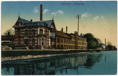 103055 Kanaaldijk N.W., villa en fabriek van J.A. Raymakers & Co, 1900 - 1910