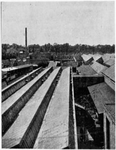103171 Kanaaldijk N.W., shedbouw van textielfabriek J.A. Raymakers & Co., 1924