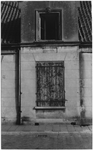 103221 Kamstraat, het spuithuis, gesloopt in oktober 1963. Dit stond aan de rechterzijde, gezien vanaf 'De Wiel' in de ...
