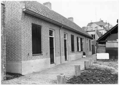 103475 Ketsegangske. Nieuwe wevershuisjes, gezien in de richting Markt, 26-06-1987