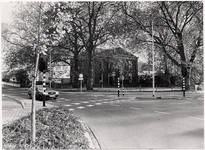 103609 Kruispunt: links Kromme Steenweg, rechts Eikendreef, voorgrond Mierloseweg. Kantoorvilla Koninklijke Nederlandse ...