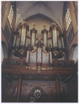 103880 Kerkstraat. Interieur kerk Sint Lambertus. Robusstelly-orgel, gebouwd in 1772 door Guillaume Robusstelly voor de ...