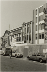 104546 Markt, westkant, gezien in de richting van de 'Veestraat'. Nieuwbouw De Librije (openbare bibliotheek en ...