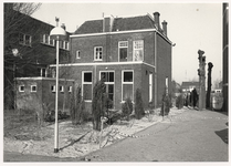 105041 Molenstraat 199. AchterzijdeTurkse Sociëteit in het pand waar eerder de Sint Jozefgezellenvereniging gevestigd ...