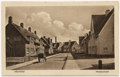 105252 Nassaustraat, gezien vanuit de Willemstraat, 1922 - 1932