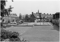 105950 Schepenstraat, gezien vanuit de 1e Haagstraat in de richting 'Deken van der Hagenstraat', 15-07-1987